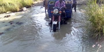 Gberike residents cry over deplorable road.