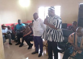 President Akufo-Addo paid a courtesy call on Wasipewura.