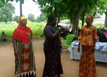 Wa West DCE participates in Batunuuryir community (Mobile) CHPS durbar.