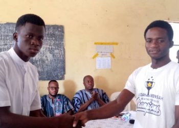 Bosec branch of BYA ushered new executives into office.