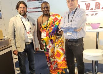 Nana Kyeremeh Mumuni attends 2022 International Broadcasting Convention at Amsterdam.