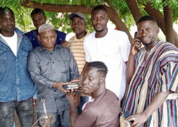 NPP serial callers in Bole-Bamboi constituency  received smartphones