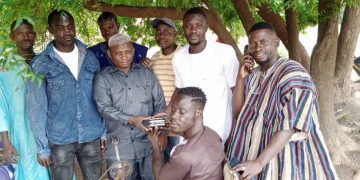 NPP serial callers in Bole-Bamboi constituency  received smartphones