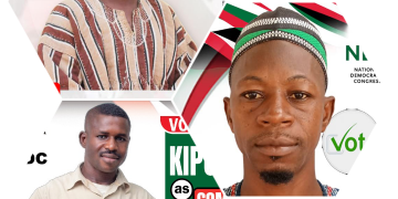 NDC Sawla- Tuna – Kalba Constituency Elections: Kipo Elijah Bakari in a hot race to retain his seat as a communication officer.
