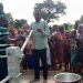 Kuudirekoraa community gets borehole after years of drawing water from the Black Volta.