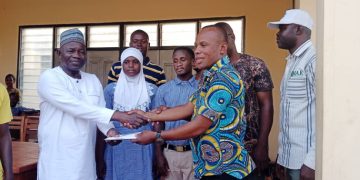 NGO donates to Bole Technical Institute.