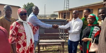 MP for Sawla-Tuna-Kalba Constituency donates furniture to Schools.