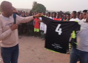 MP for Sawla-Tuna-Kalba donates to support 2023 Yamaan football tournament.