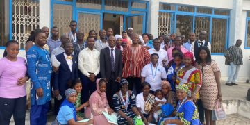 Bole- Bamboi MP attends graduation ceremony of constituents at West End University College in Accra.