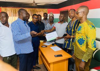Hon. Yusif Sulemana files nomination to contest Bole-Bamboi seat for the third time.
