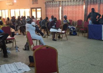 Damongo: A ROCHA Ghana schools stakeholders on biodiversity conservation.