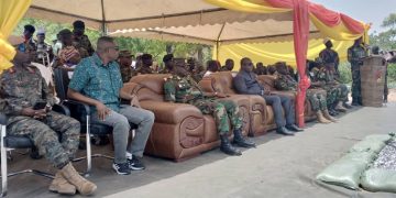 Defence Minister pleads with Yagbonwura for more land space.