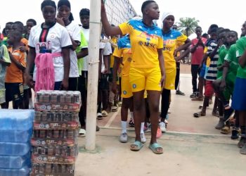 Volleyball: Amantana supporters Eid Gala.