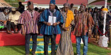 Former President John Dramani Mahama attends 47th annual Gonjaland Youth Association Congress at Kpembe.