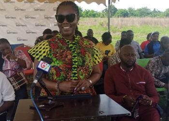 Hon. Ursula Owusu commissions Rural Telephony project at Sumpini.