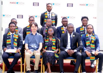 Heglar Clement from Sawla graduates from NascoTech First Bootcamp Cohort.