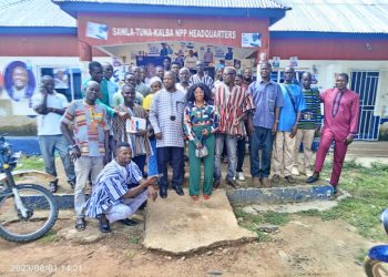 Constituency Secretary files nomination to contest Sawla-Tuna-Kalba seat.