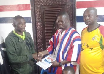 David Sei Demah Submit Forms To Contest NPP Bole-Bamboi Constituency.