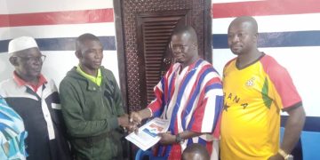 David Sei Demah Submit Forms To Contest NPP Bole-Bamboi Constituency.