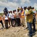 Work begins on collapsed bridge at Doli.