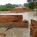 Heavy rains cut off Bole-Wa road at Doli.