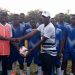 STK District Football Association Chairman goes to the aid of Sanyeri Soccer Stars.