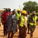 Bole DCE cuts sod for construction of Bole-Dollar Power Road.