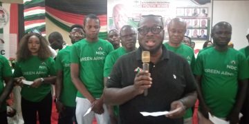 Savannah Regional NDC Youth Working Committee Inaugurated.