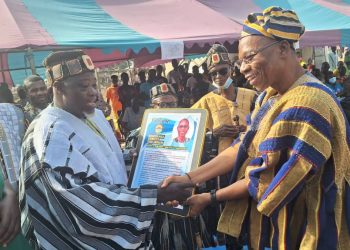 MP for Sawla-Tuna-Kalba honoured.