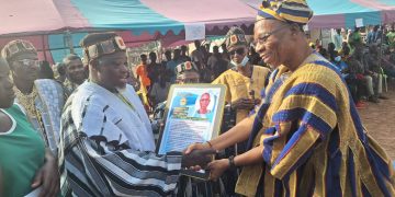 MP for Sawla-Tuna-Kalba honoured.