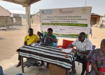 Northcode-Ghana engages Mandari community on violent extremism.