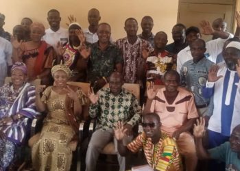 North-Code Ghana holds meeting on dry season vegetables cultivation in Bole.