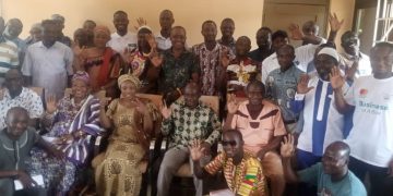 North-Code Ghana holds meeting on dry season vegetables cultivation in Bole.