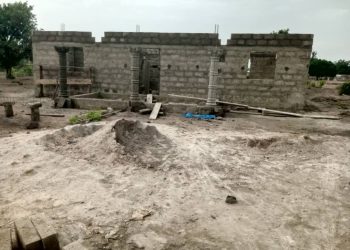 Residents appeal for assistance to complete Negberi CHPS Compound project.