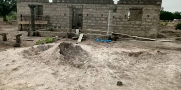 Residents appeal for assistance to complete Negberi CHPS Compound project.