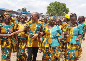 Hon Andrew Dari Chiwitey joins launch of ‘Kanyirnomona’ Women Association at Soditey-kura