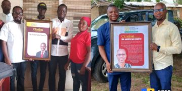 Sawla -Tuna-Kalba GES honours Hon. Andrew Dari Chiwitey and Nasco Feeding Minds CEO.