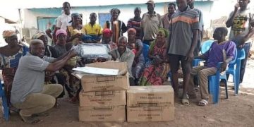 Sawla -Tuna-Kalba MP donates over 400 street lights to improve security.