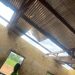 Maluwe: school children stranded as rainstorm rips off roof of classroom block.