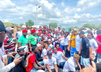 Sawla -Tuna-Kalba NDC organises health walk at Soma.