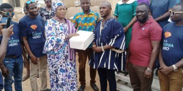NGO donates medical equipment to Bole District Health Directorate.