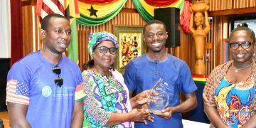 Mandela Washington Fellows Pay Courtesy Call On Ghana’s Ambassador To Thr United States Of America.