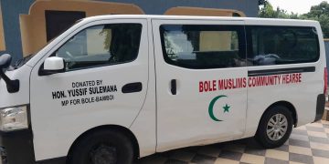 Bole- Bamboi MP donates hearse , 4 motorbikes to Muslim community in Bole.