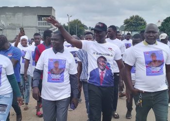 Ankaara Sankara files nomination for Sawla -Tuna-Kalba parliamentary seat.