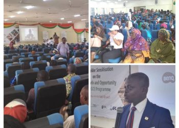 Small and Medium Enterprises holders trained at Damongo.