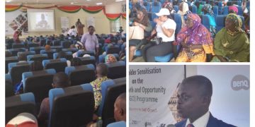 Small and Medium Enterprises holders trained at Damongo.