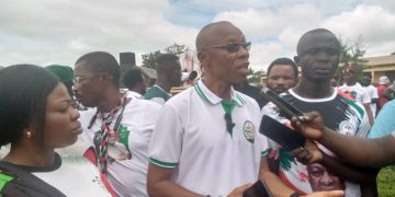 Hundreds in Sawla -Tuna-Kalba participate in NDC’s 24-Hour Health Walk.