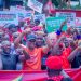 Hundreds turned out for Enough is Enough demonstration in Savannah Region.