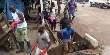 Arise Bole Youth Embarks On A Clean Up Exercise In Bole Township.
