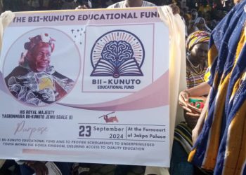 Yagbonwura Bii Kunuto Launches Educational Fund At This Year’s Damba Festival.